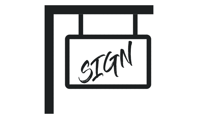 signage