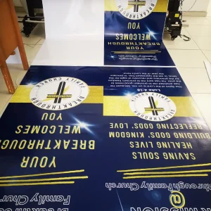 Home pvc banner